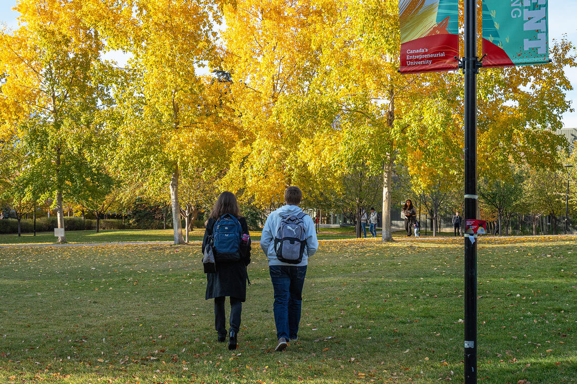 Students on Campus