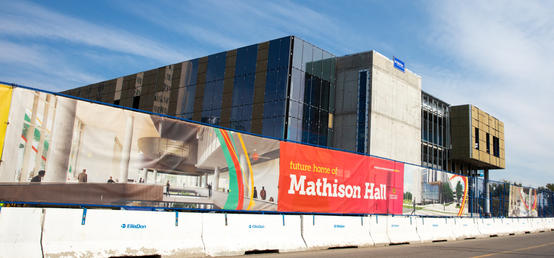 Construction update: Mathison Hall on time to open in late 2022