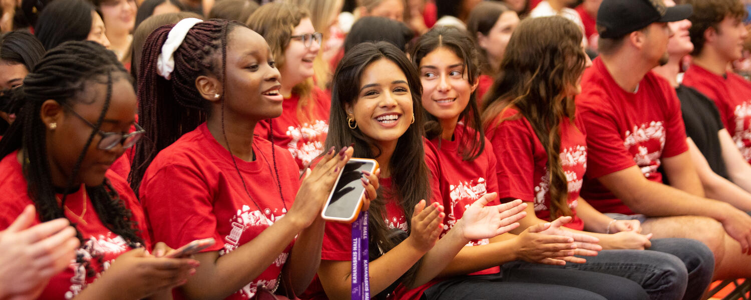 Orientation pep rally