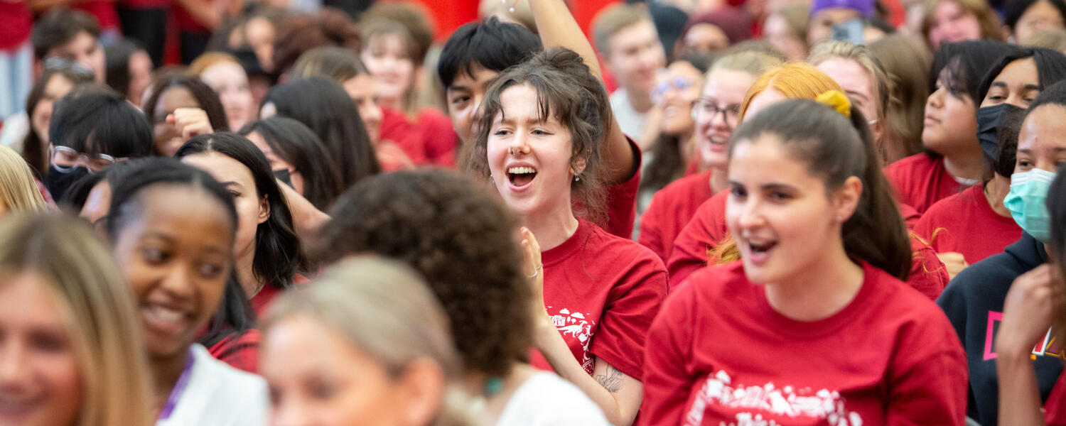 Orientation pep rally