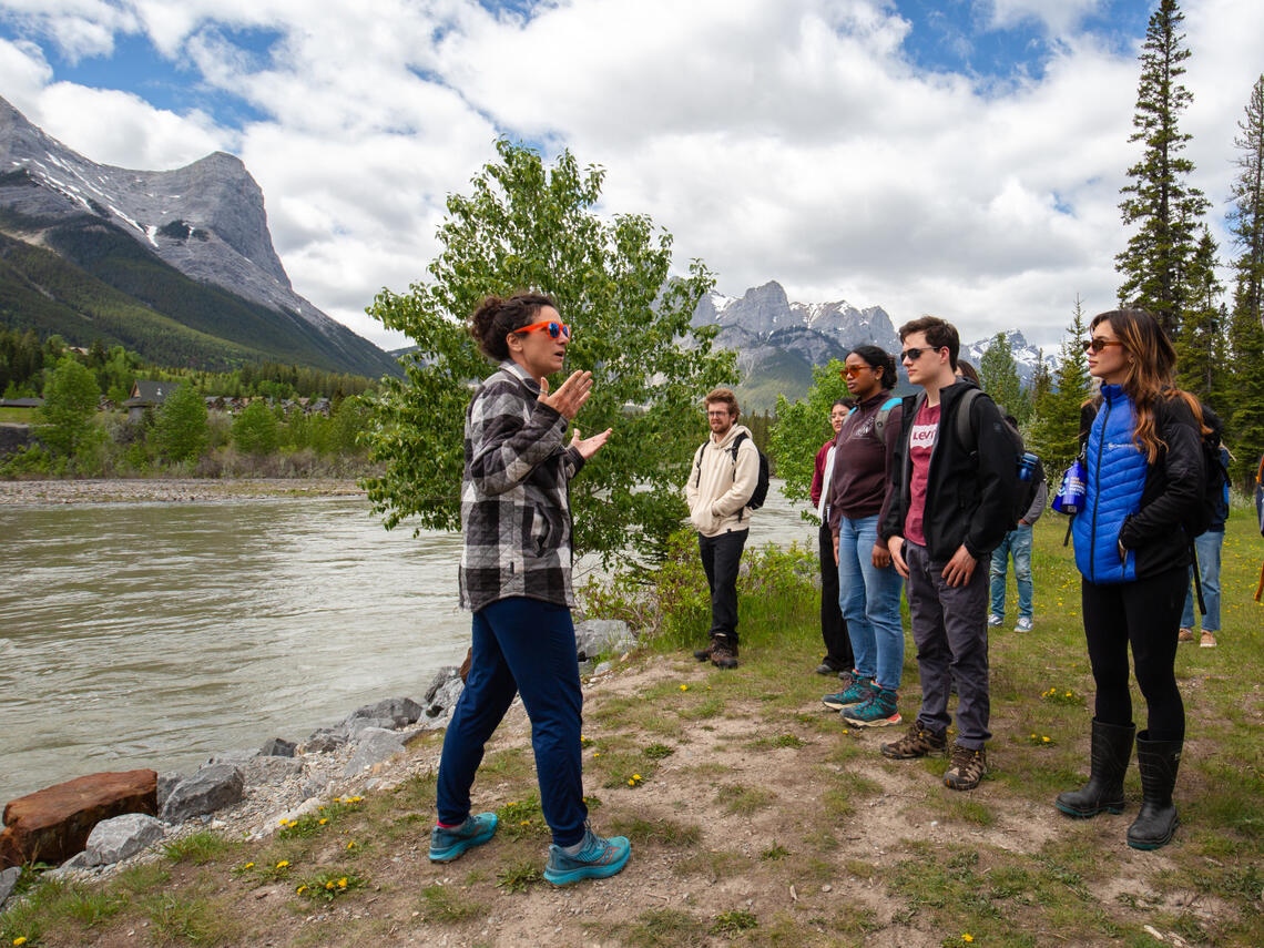 Bow River experiential learning