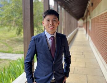 young man in business atire