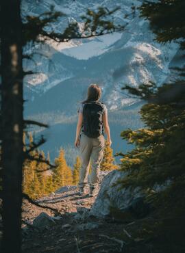 Hiking in alberta