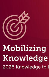 Mobilizing Knowledge for Impact webinar banner