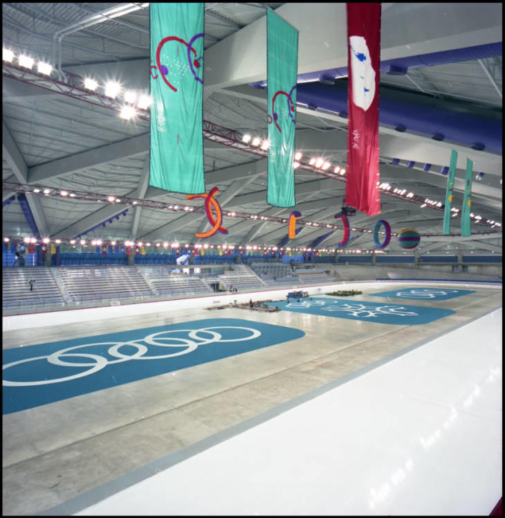 Olympic Oval 1988 Olympic Oval during the 1988 Calgary Winter Olympics.