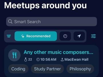 A screenshot of an app interface