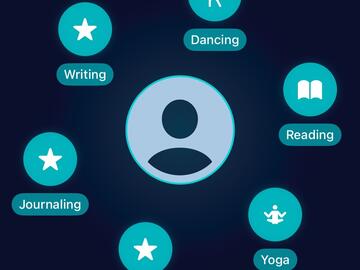A screenshot of an app interface