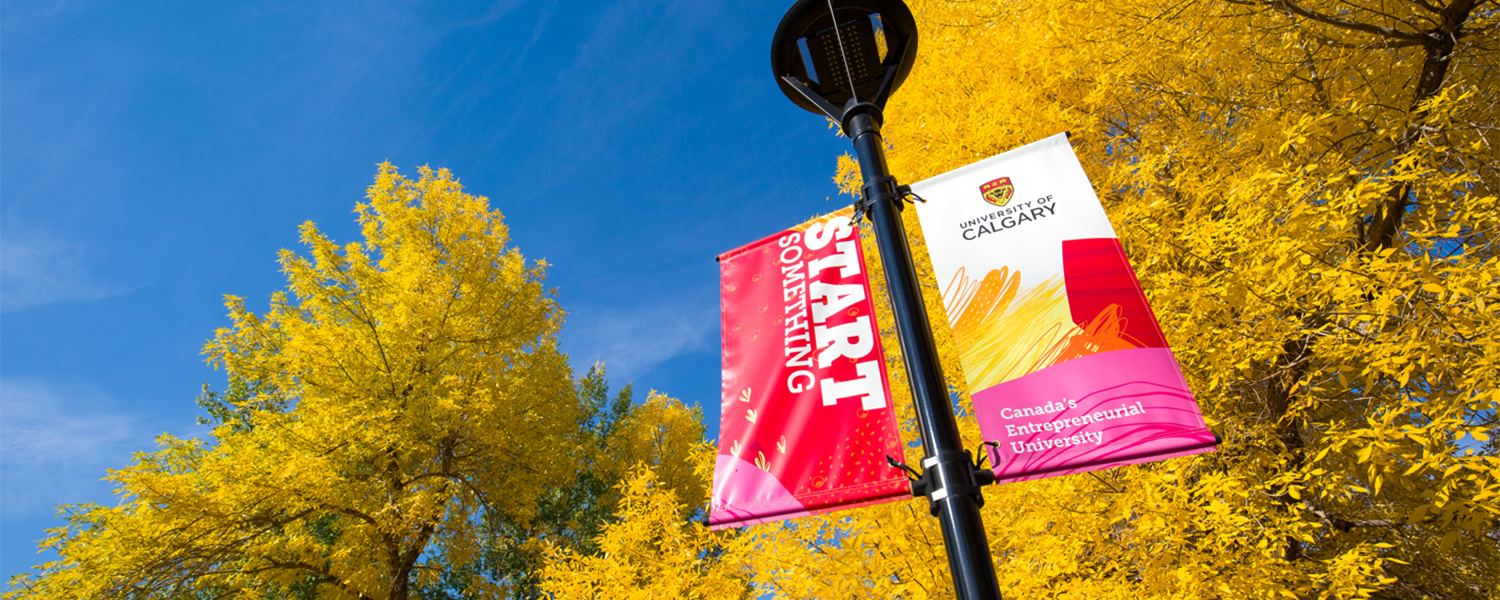 Start something campus signage
